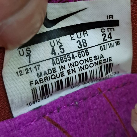 Nike Shox Gravity Red Crush Running Shoes Womens Size 7 AQ8554-606 - Picture 7 of 15